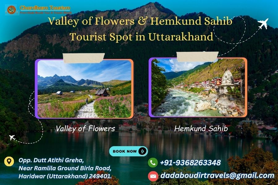 Valley of Flowers & Hemkund Sahib – Tourist Spot in Uttarakhand