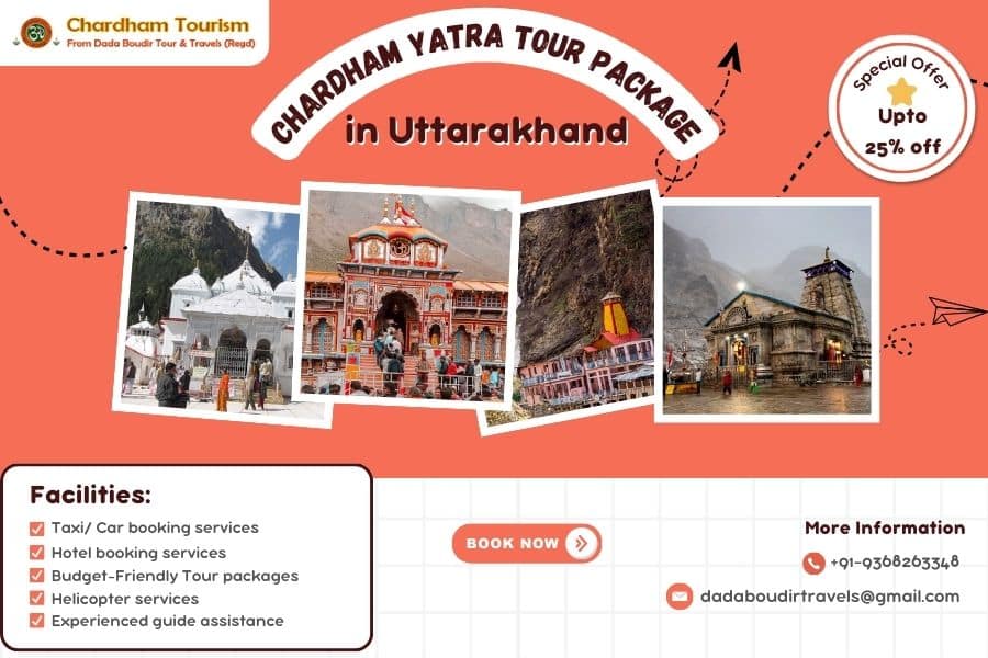 Chardham Yatra tour package in Uttarakhand