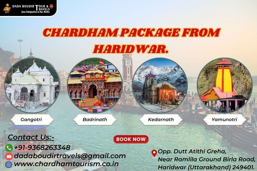 Chardham Package from Haridwar