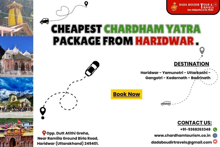 Cheapest Chardham Yatra Package From Haridwar