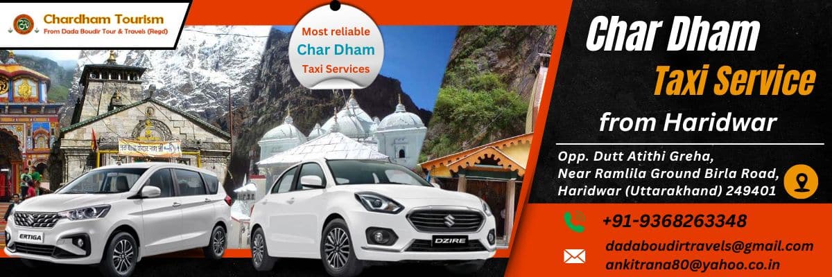 Chardham Taxi Service from Haridwar